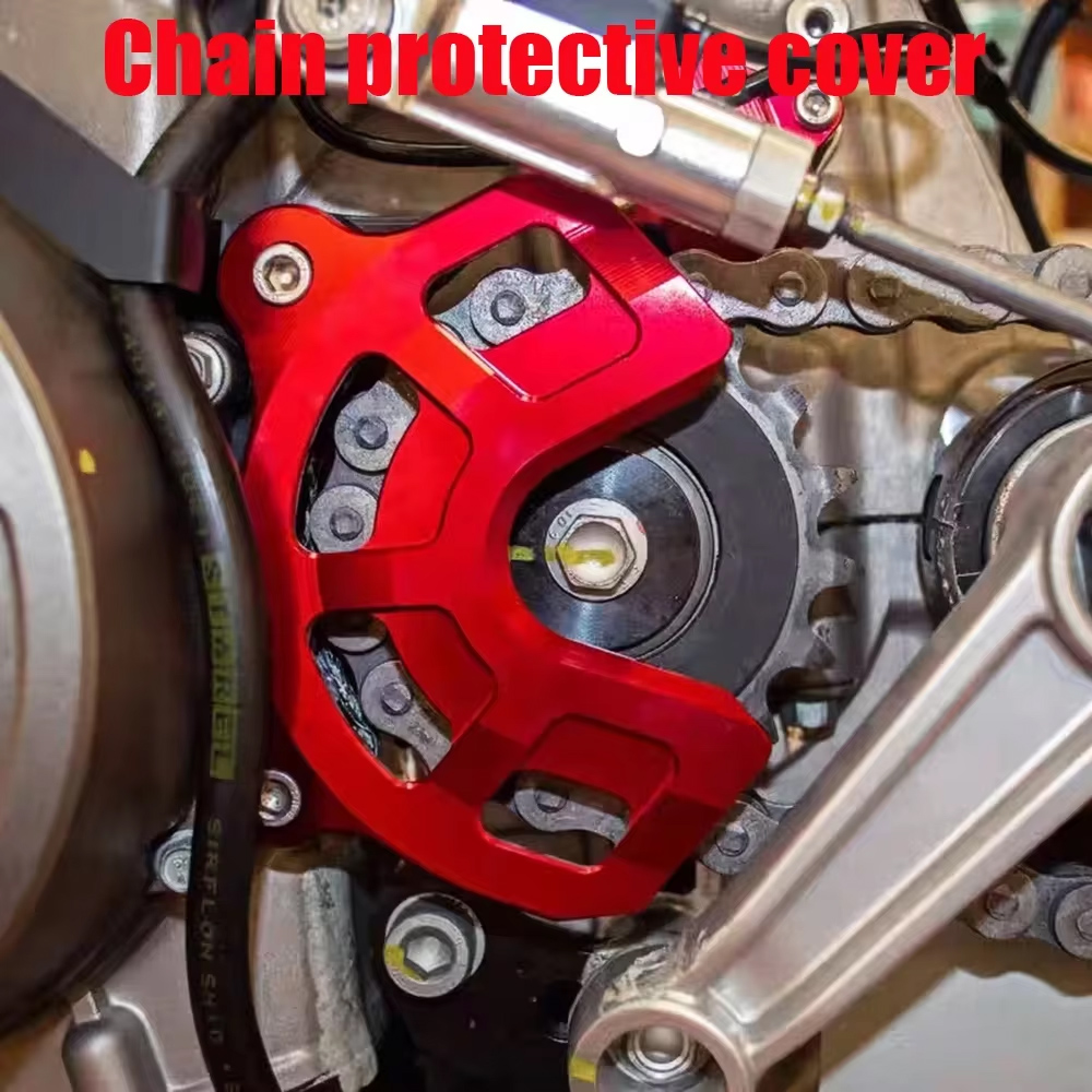 Sprocket Chain - غطاء ضرس أمامي سلسلة الحرس لأبريليا