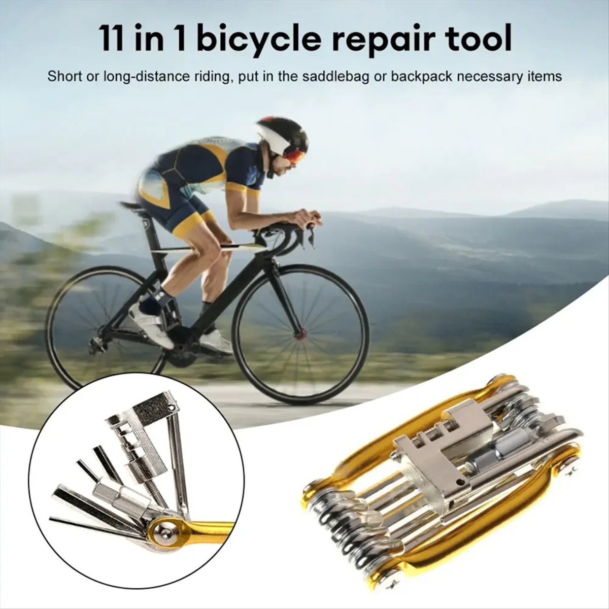 طقم أدوات إصلاح الدراجات الهوا - مراجعة Bicycle Chain وسعره