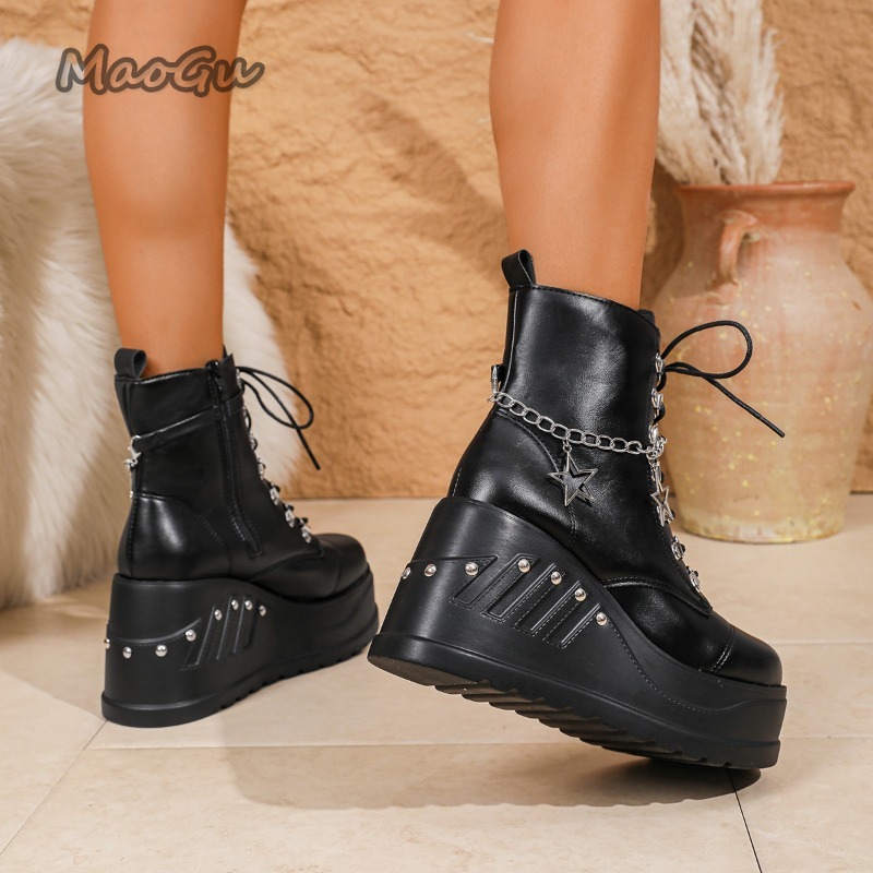 منصة عالية المرأة حذاء من الجل - مراجعة Motorcycle Chain وسعره