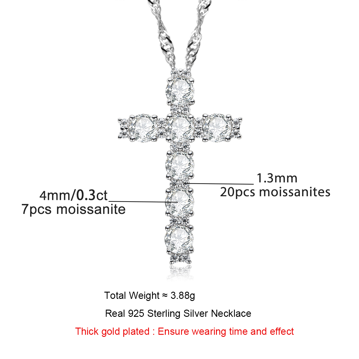 AnuJewel 4MM 2.1 قيراط D اللون - مراجعة Ansi Chain وسعره