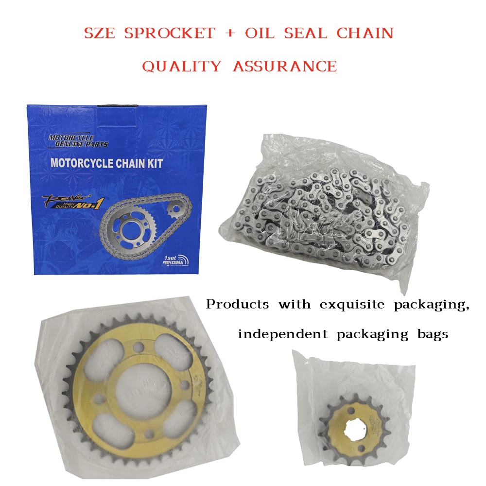 CG125 38T + 15T 428H-102L مجمو - مراجعة 428 Chain وسعره